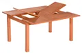 MX Gartentisch Quadrat Ausziehtisch Holztisch Terrassentisch Esstisch Tisch