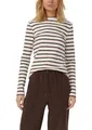 s.Oliver Geripptes Langarmshirt im Slim Fit