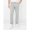 Brax Herren Five-Pocket-Hose Style COOPER PLATIN, hellgrau, Gr. 35/30