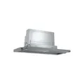 Bosch DFR097A52 Serie 4 Flachschirmhaube, 90 cm breit, Um- & Abluft, Made in Germany, EcoSilence Drive leiser und effizienter Motor, gleichmäßige LED-Beleuchtung, Silbermetallic