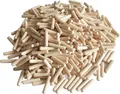 Holzdübel Riffeldübel 8x30mm – Buche – 1kg (ca. 1020 Stück)