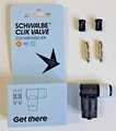 Schwalbe Umrüstkit DV-SCV Clik Valve Inkl. Pumpenkopf und Ventile 5 Teilig
