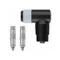 Konvertierungsset Von Dunlop Ventil Zu SCV Clik Silber Mit Pumpenadapter