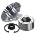 BESTPRICE 1x Radlagersatz Radlager Set + integriertem ABS-Sensor + 1x Radnabe hinten Kompatibel mit BMW 1er (E81), 1er (E87), 3er (E90), 3er Cabriolet (E93), 3er Coupe (E92), 3er Touring (E91)