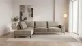 OTTO home Ecksofa OLAND L-Form, B: 289 cm, Skandi-Design, Struktur, Flachgewebe, Luxus-Microfaser, Boucle