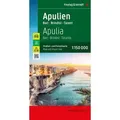 Apulien, Straßen- und Freizeitkarte 1:150.000, freytag & berndt