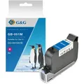 G&G Handheld Druckerpatrone GB-001M Magenta permanent/ wasserfest