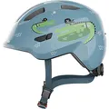 Abus Helme Fahrrad Helm Smiley 3.0 Kids M (50-55cm) Blue Croco Kinder Krokodil