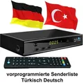 Türkische TV Sat Receiver MEDIAART- 4 FULL HD Astra + Türksat programmiert USB