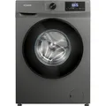 Bomann WA 7185, 8 kg, Waschmaschine, titan