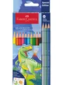 Faber-Castell Buntstift Classic Dino 10+3 Kartonetui