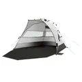 Strandmuschel qeedo Quick Bay Pro Strandzelt Quick Up Sonnenschutz - Sandgrey