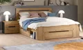 Schlafzimmer Set Doppelbett 2x Nachttisch 3x Bettschubkasten 140 x 200 Cooper