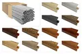 LEMAL Sockelleisten und Zubehör - PVC Fußleisten 70x50mm mit Kabelkanal - (1 Außenecke, AE.8698 Holzoptik Esche) Laminatleiste Kabelführung Vinyl