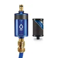 Alb Filter® MOBIL Active Trinkwasserfilter | Sauberes Trinkwasser unterwegs mit Boot, Yacht, Camping oder Mobilheim | Mit Gardena Anschluss (Blau mit Protect)