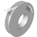 Weidmüller 2885840000 ESG-LP 9/20MM WS Gerätemarkierung Weiß 15000St.