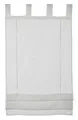 Raffrollo GARDINIA "Voile Schlaufen", weiß (weiß, neutral), B:70cm H:140cm