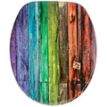 Sanilo WC-Sitz, BxL: 37,7 x 47 cm, Rainbow - bunt