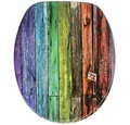 Sanilo WC-Sitz Rainbow, mit Absenkautomatik, hochwertig & modern, universell, leichte Montage