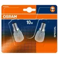 2er OSRAM E14 Backofen Lampen 10 W 230V klar