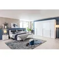 rauch ORANGE Schlafzimmer-Set Montclar-Extra 4tlg. Dekor Weiß / Hochglanz