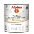Weisslack Für Möbel Und Türen Seidenmatt 2,0 Ltr. Möbellack - Alpina