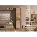 Vitrine Akazie 55x45x204 beige lackiert Amsterdam #120