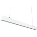 LUXULA LED Büroleuchte Tresenleuchte 30W 3600lm CCT Pendelleuchte 3000K 6500K Up Down Light UGR19 Weiß