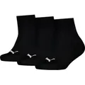 PUMA Basicsocken PUMA KIDS PLAIN QUARTER 3P black 39-42