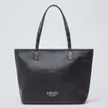 LIU-JO Damen Handtasche Modell ECS M Tote Schwarz - Schwarz