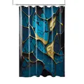 Sanilo Duschvorhang "Marmor Cobalt", 180 x 200 cm , Blau