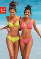 Push-Up-Bikini-Top "Happy", in mehreren Trendfarben, Gr. 34 - Cup B, gelb Cup B