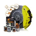 Foliatec Bremssattellack gelb neon 2184 10-tlg hitzebeständig inkl. Grundierung