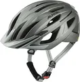 ALPINA Gent MIPS - Reflektierender, Optimal Sichtbarer & Sicherer MIPS Fahrradhelm mt Fliegennetz Für Erwachsene, Dark-Silver matt, M (55-59 cm)