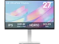 LG 27US550-W 27 Zoll UHD 4K Monitor (5 ms Reaktionszeit, 60 Hz)