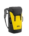 Petzl Transport Unisex Transportsack 45 Liter – Robuster Transportrucksack aus TPU-Plane, Gelb Schwarz, Materialtasche für Seile und Ausrüstung, 58x32,5x28 cm, S042BA00