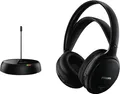 Philips SHC 5200/10 Bügel-Kopfhörer, kabellos, Funk-Übertragung, Schwarz