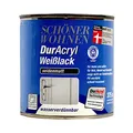 0,125L Schöner Wohnen Duracryl Weißlack sm Weisslack Lack weiss
