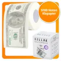 Toilettenpapier Klopapier 100 Dollar Geld Geschenkbox Scherzartikel Lustig Fun