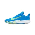Nike Precision 7 Herren-Basketballschuhe (FN4322-400, Fotoblau/Volt/Weiß), Größe 48