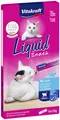 Liquid Snack, Katzen Leckerli, Katzensnack cremig, mit Lachs und Omega 3 Fett...