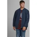 Jack & Jones Essentials Rush Bomberjacke Herren (Übergröße) - Blau - 6XL