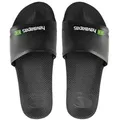Havaianas Brasil Slide Schwarz Gr 37/38 Herren