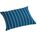 Hay Outdoor Market Kissen 45 x 35 Blue with Beige Stripe