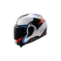 LS2 Helm Ff910 Advant Ii Triple Weiss/blau/rot M