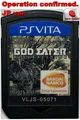 PS VITA Cartridge God Eater Resurrection Japanese Games J