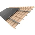 Intellisolaris Montagesystem Vertikal Aus Al6005-T5 & Sus304 Für Solar Panels Halterung Und Befestigung Für Pv Photovoltaik Anlage An Ziegeldach 1 Set