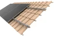 IntelliSolaria Montagesystem Tile Roof Mounting System Vertikal aus Al6005-T5 & SUS304 für Solar Panels