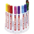 Edding 4-3000-10 Permanentmarker Gelb, Orange, Rot, Rosa, Lila, Hellblau, Blau,