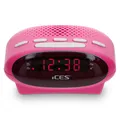 Ices ICR-210 Pink - FM Uhrenradio, Pink